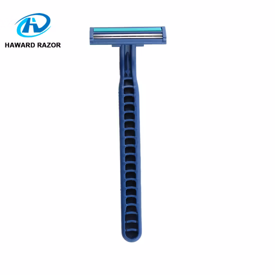 D225L Factory Price Twin Blade Disposable Razor Men′ S Shaver Haward Razor