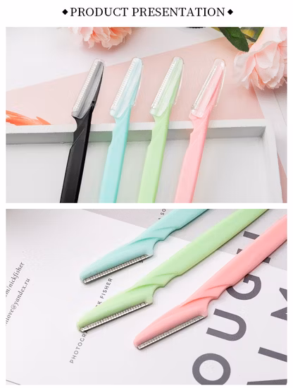 Best Mini Women Disposable Facial Eyebrows Hair Remover Shaper Blade Razor Eyebrow Shaver Trimmer Razor