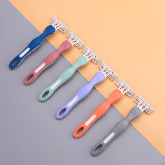Private Label Blister Packing Triple Blade Disposable Razor Men Gender Shaving Razor Haward Razor