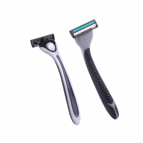 Twin Blade System Razor for Men with Cartridges